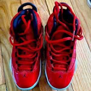 Worn maybe twice Jordan 6 rings boys size 11
